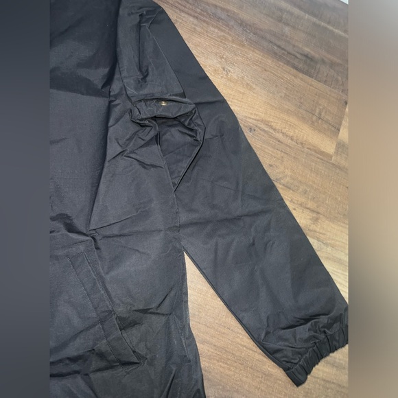 NWOT Independent Trading Company Black Water Resistant Raincoat - Picture 5 of 10